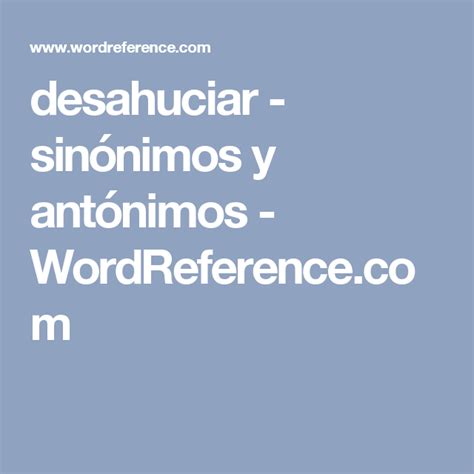 wordreference sinonimos|wordreference sinónimos y antónimos.